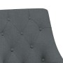 Sillas de comedor giratorias 4 unidades tela gris oscuro de vidaXL, Sillas de comedor - Ref: Foro24-3093038, Precio: 622,11 €...