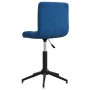 Sillas de comedor giratorias 4 unidades terciopelo azul de vidaXL, Sillas de comedor - Ref: Foro24-3087671, Precio: 183,99 €,...