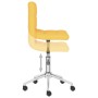 Swivel dining chairs 4 units mustard yellow fabric by vidaXL, dining chairs - Ref: Foro24-3087704, Price: 183,99 €, Discount: %