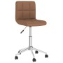 Swivel dining chairs 4 units brown fabric by vidaXL, dining chairs - Ref: Foro24-3087700, Price: 186,82 €, Discount: %