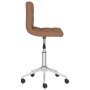 Swivel dining chairs 4 units brown fabric by vidaXL, dining chairs - Ref: Foro24-3087700, Price: 186,82 €, Discount: %