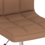 Swivel dining chairs 4 units brown fabric by vidaXL, dining chairs - Ref: Foro24-3087700, Price: 186,82 €, Discount: %