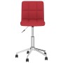 Drehbare Esszimmerstühle 4 Einheiten rot roter Stoff von vidaXL, Essstühle - Ref: Foro24-3087705, Preis: 186,36 €, Rabatt: %