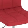 Drehbare Esszimmerstühle 4 Einheiten rot roter Stoff von vidaXL, Essstühle - Ref: Foro24-3087705, Preis: 186,36 €, Rabatt: %