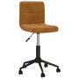 Swivel dining chairs 4 pcs brown velvet by vidaXL, dining chairs - Ref: Foro24-3087758, Price: 182,64 €, Discount: %