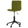 Swivel dining chairs 4 units light green velvet by vidaXL, dining chairs - Ref: Foro24-3087762, Price: 185,84 €, Discount: %