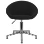 Swivel dining chairs 4 units black fabric by vidaXL, dining chairs - Ref: Foro24-3089499, Price: 270,48 €, Discount: %