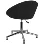 Swivel dining chairs 4 units black fabric by vidaXL, dining chairs - Ref: Foro24-3089499, Price: 270,48 €, Discount: %