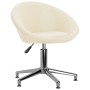 Swivel dining chairs 4 units cream fabric by vidaXL, dining chairs - Ref: Foro24-3089500, Price: 270,99 €, Discount: %