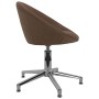 Swivel dining chairs 4 units brown fabric by vidaXL, dining chairs - Ref: Foro24-3089501, Price: 257,66 €, Discount: %