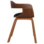 Black Faux Leather and Bentwood Dining Chair by vidaXL, dining chairs - Ref: Foro24-3092371, Price: 175,96 €, Discount: %