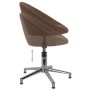 Swivel dining chairs 4 units brown fabric by vidaXL, dining chairs - Ref: Foro24-3089501, Price: 257,66 €, Discount: %