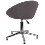 Swivel dining chairs 6 units taupe gray fabric by vidaXL, dining chairs - Ref: Foro24-3089519, Price: 391,19 €, Discount: %