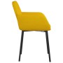 Sillas de comedor 2 unidades terciopelo amarillo de vidaXL, Sillas de comedor - Ref: Foro24-344708, Precio: 115,69 €, Descuen...