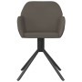 Swivel dining chairs 2 units dark gray velvet by vidaXL, dining chairs - Ref: Foro24-344741, Price: 147,99 €, Discount: %