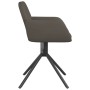 Swivel dining chairs 2 units dark gray velvet by vidaXL, dining chairs - Ref: Foro24-344741, Price: 147,99 €, Discount: %