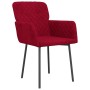 Dining chairs 2 units red velvet by vidaXL, dining chairs - Ref: Foro24-344784, Price: 113,82 €, Discount: %