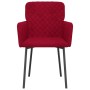 Dining chairs 2 units red velvet by vidaXL, dining chairs - Ref: Foro24-344784, Price: 113,82 €, Discount: %