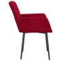 Dining chairs 2 units red velvet by vidaXL, dining chairs - Ref: Foro24-344784, Price: 113,82 €, Discount: %