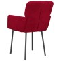 Dining chairs 2 units red velvet by vidaXL, dining chairs - Ref: Foro24-344784, Price: 113,82 €, Discount: %