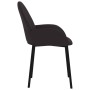 Sillas de comedor 2 unidades cuero sintético negro de vidaXL, Sillas de comedor - Ref: Foro24-344761, Precio: 102,99 €, Descu...