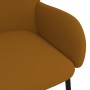 Dining chairs 2 units brown velvet by vidaXL, dining chairs - Ref: Foro24-344771, Price: 96,12 €, Discount: %