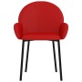 Sillas de comedor 2 unidades cuero sintético rojo tinto de vidaXL, Sillas de comedor - Ref: Foro24-344758, Precio: 105,99 €, ...