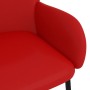 Esszimmerstühle 2 Einheiten rotes Kunstleder von vidaXL, Essstühle - Ref: Foro24-344758, Preis: 105,66 €, Rabatt: %