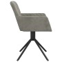 2pcs Light Gray Velvet Swivel Dining Chairs by vidaXL, dining chairs - Ref: Foro24-344790, Price: 145,27 €, Discount: %