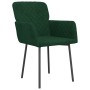 Sillas de comedor 2 unidades terciopelo verde oscuro de vidaXL, Sillas de comedor - Ref: Foro24-344781, Precio: 106,19 €, Des...