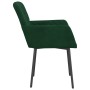 Sillas de comedor 2 unidades terciopelo verde oscuro de vidaXL, Sillas de comedor - Ref: Foro24-344781, Precio: 106,19 €, Des...