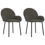 Dining chairs 2 units dark gray velvet by vidaXL, dining chairs - Ref: Foro24-344764, Price: 116,33 €, Discount: %