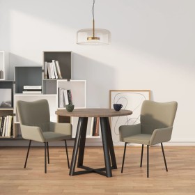 Dining chairs 2 units light gray velvet by vidaXL, dining chairs - Ref: Foro24-344886, Price: 108,99 €, Discount: %