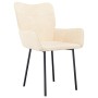 Dining chairs 2 units cream velvet by vidaXL, dining chairs - Ref: Foro24-344829, Price: 140,99 €, Discount: %