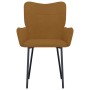 Dining chairs 2 units brown velvet by vidaXL, dining chairs - Ref: Foro24-344828, Price: 108,72 €, Discount: %