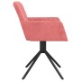 Sillas de comedor giratorias 2 unidades terciopelo rosa de vidaXL, Sillas de comedor - Ref: Foro24-344794, Precio: 155,99 €, ...