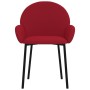 Sillas de comedor 2 unidades terciopelo rojo tinto de vidaXL, Sillas de comedor - Ref: Foro24-344768, Precio: 119,99 €, Descu...