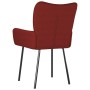 Sillas de comedor 2 unidades tela rojo tinto de vidaXL, Sillas de comedor - Ref: Foro24-344834, Precio: 110,68 €, Descuento: %