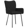 Dining chairs 2 units black fabric by vidaXL, dining chairs - Ref: Foro24-344839, Price: 111,99 €, Discount: %