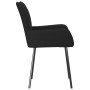 Dining chairs 2 units black fabric by vidaXL, dining chairs - Ref: Foro24-344839, Price: 111,99 €, Discount: %