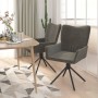 Swivel dining chairs 2 units dark gray velvet by vidaXL, dining chairs - Ref: Foro24-344810, Price: 153,94 €, Discount: %