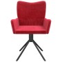 Swivel dining chairs 2 units red velvet by vidaXL, dining chairs - Ref: Foro24-344814, Price: 159,99 €, Discount: %