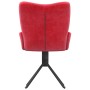 Swivel dining chairs 2 units red velvet by vidaXL, dining chairs - Ref: Foro24-344814, Price: 159,99 €, Discount: %