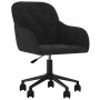 Swivel dining chairs 2 pcs black velvet by vidaXL, dining chairs - Ref: Foro24-3103427, Price: 179,12 €, Discount: %