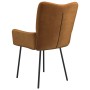 Dining chairs 2 units brown velvet by vidaXL, dining chairs - Ref: Foro24-344806, Price: 123,99 €, Discount: %