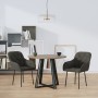 Dining chairs 2 units dark gray velvet by vidaXL, dining chairs - Ref: Foro24-344846, Price: 132,31 €, Discount: %