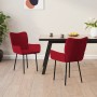 Dining chairs 2 units red velvet by vidaXL, dining chairs - Ref: Foro24-344825, Price: 127,40 €, Discount: %