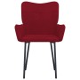 Sillas de comedor 2 unidades terciopelo rojo tinto de vidaXL, Sillas de comedor - Ref: Foro24-344825, Precio: 127,40 €, Descu...