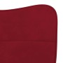 Sillas de comedor 2 unidades terciopelo rojo tinto de vidaXL, Sillas de comedor - Ref: Foro24-344825, Precio: 127,40 €, Descu...