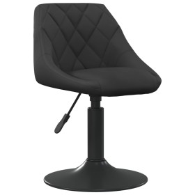 Silla de comedor de terciopelo negro de vidaXL, Sillas de comedor - Ref: Foro24-3088810, Precio: 81,99 €, Descuento: %